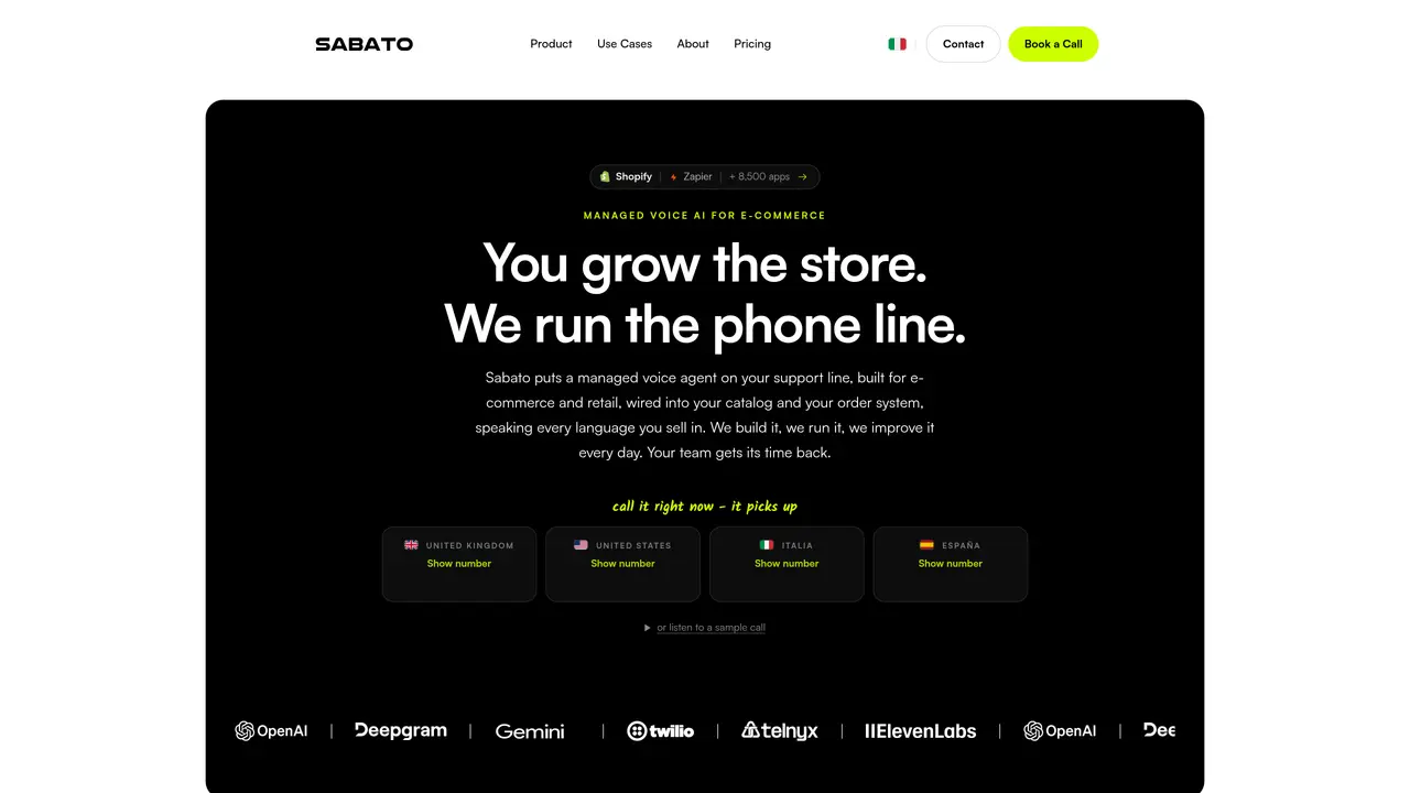 Sabato AI featured image