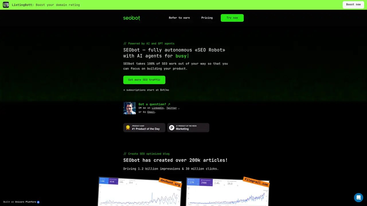 SEObot featured image
