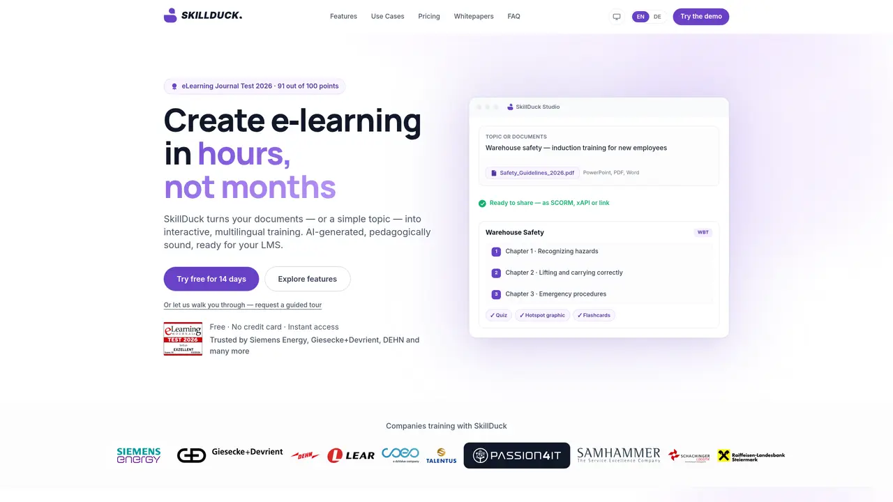 Skillduck featured image