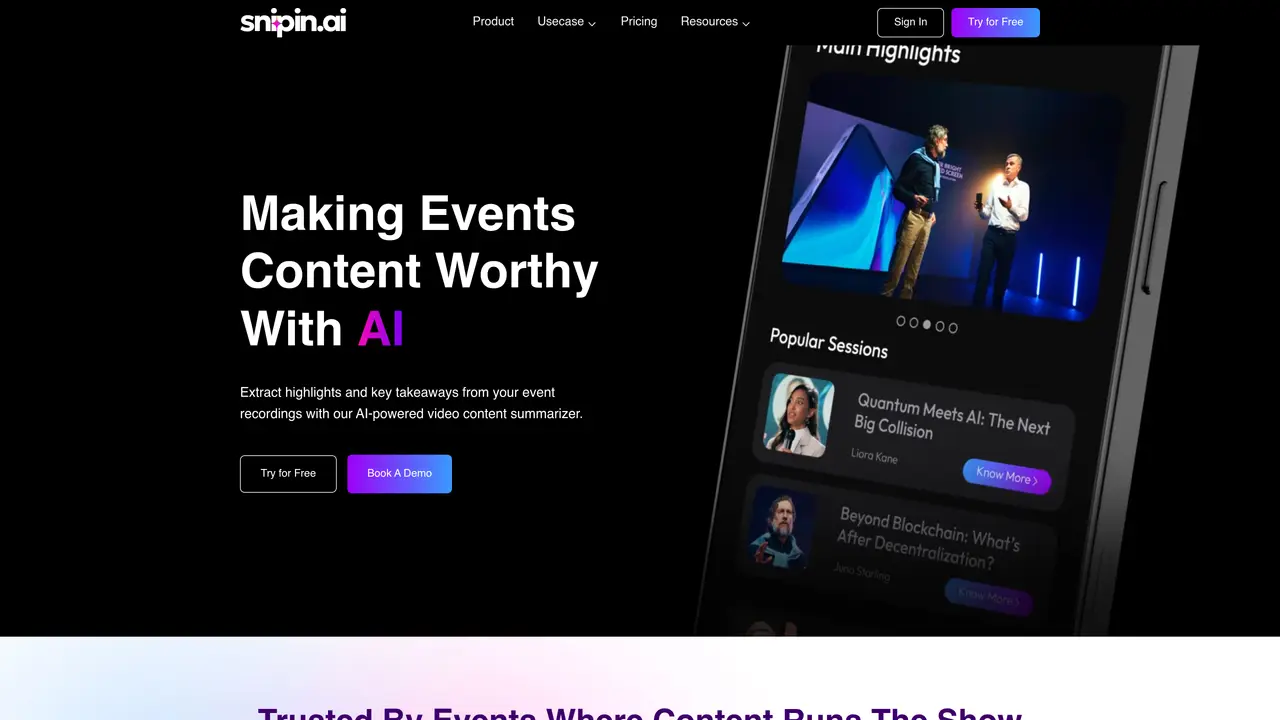 Snipin AI featured image