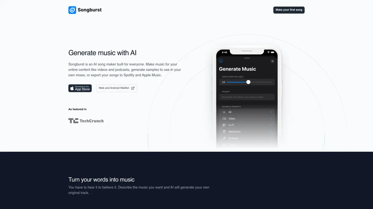 Songburst featured image