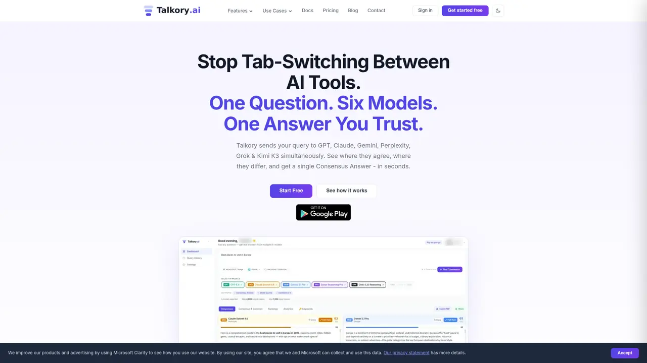 Talkory.ai featured image