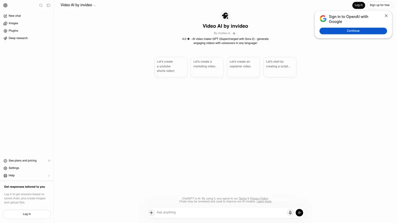 Video Maker by invideo AI featured image