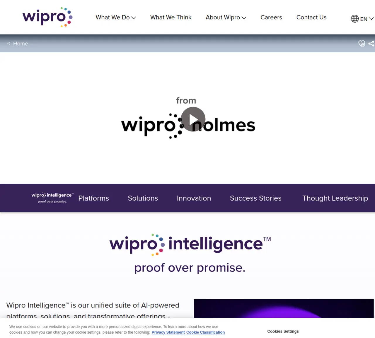 Wipro HOLMES featured image