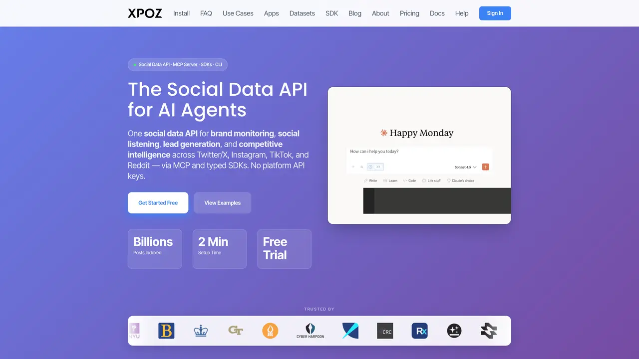 Xpoz MCP featured image